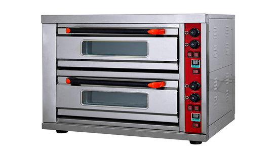 2 Deck 2 Tray Pizza Oven